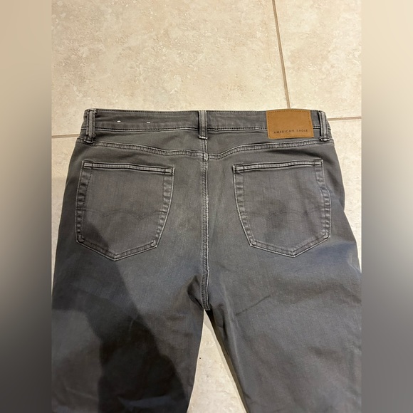 Men’s American eagle grey slim fit jeans size 36x32 - Picture 10 of 10